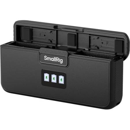 SmallRig 5418 - ładowarka, 3-kanałowe etui ładujące do akumulatorów do GoPro 9/10/11/12